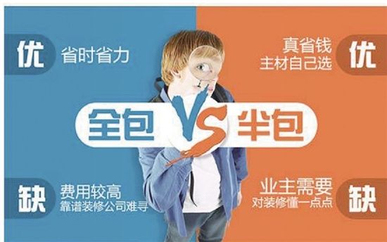 房子裝修是半包好還是全包好？哪種更省錢省心？