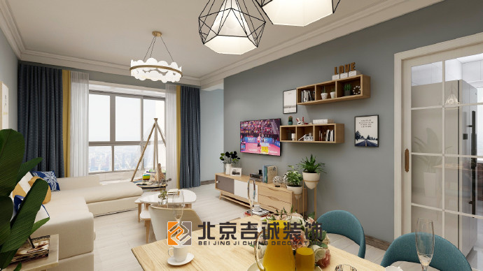 [裝修案例]90平米宜家風格裝修效果圖 簡單自然的小清新設(shè)計
